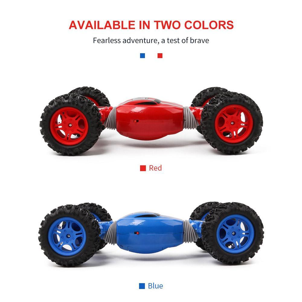 RC Car 4WD Double-sided 2.4GHz One Key Transformation All-terrain Vehicle Varanid Climbing Car Remote Control Truck.