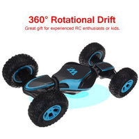 2.4G 4WD Double-sided RC Drift Stunt Car Crawler w/ 500mah Battery.