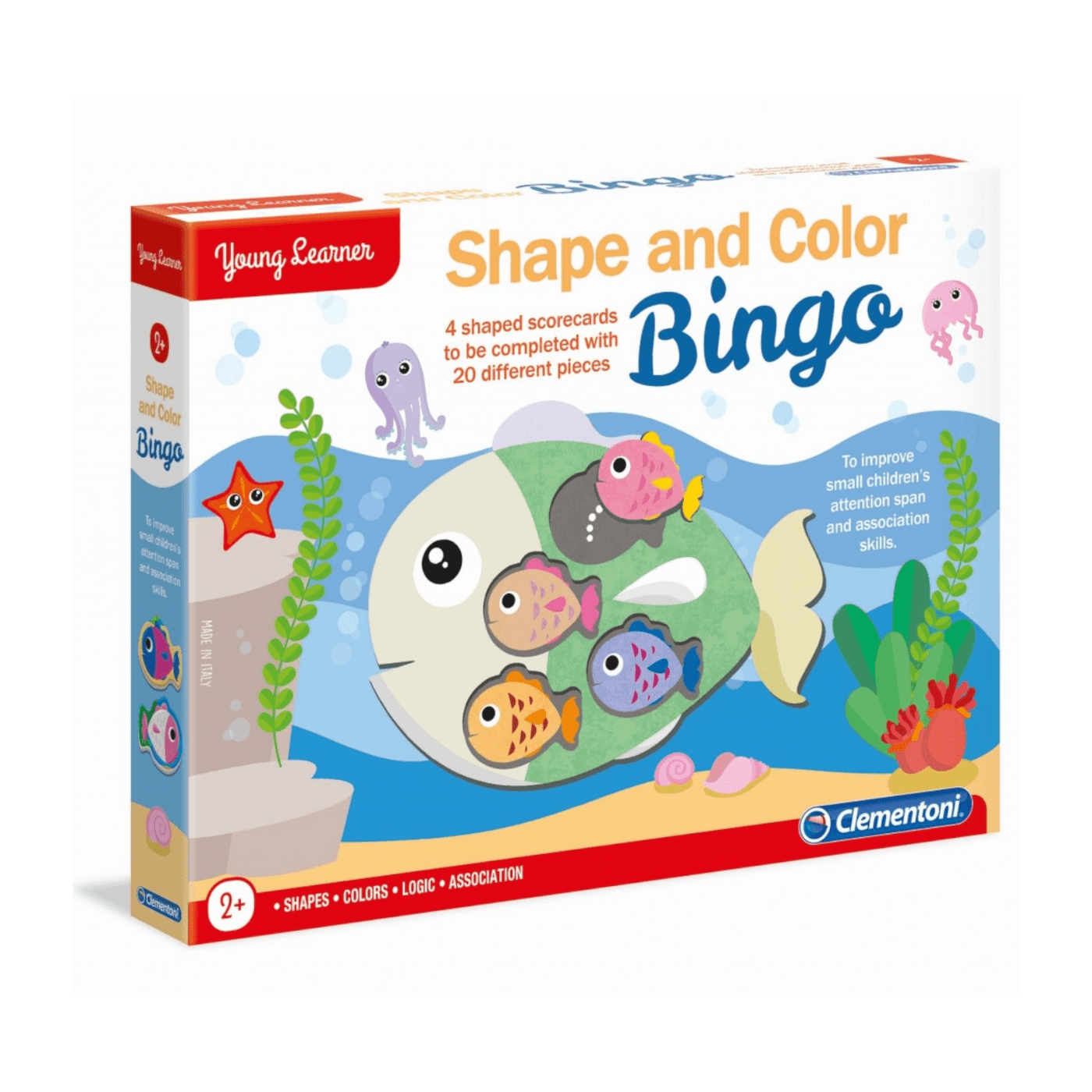 Clementoni Shapes and Colors Bingo - Karout Online -Karout Online Shopping In lebanon - Karout Express Delivery 