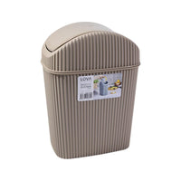 Lova Plastic Deco Mini Dust Bin (2,5 lt) - Karout Online -Karout Online Shopping In lebanon - Karout Express Delivery 