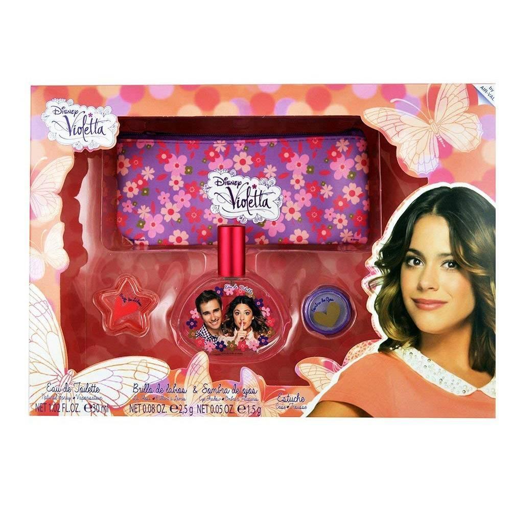 Disney Violette Edt Perfume Pack 30 Ml Lip Gloss And Eyeshadow Pencil Case.
