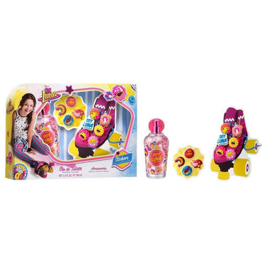 Soy Luna Set Edt 100ml + Accessories Laces + Stamps.