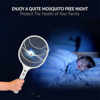 Rechargeable Electric Mosquito Racket with Light - Karout Online -Karout Online Shopping In lebanon - Karout Express Delivery 