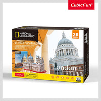 CubicFun St Pauls Cathedral London 3D Puzzle 107 Pcs - Karout Online -Karout Online Shopping In lebanon - Karout Express Delivery 
