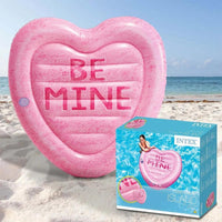 Intex Float Mat Candy Heart Island 145×142Cm 58789 Summer