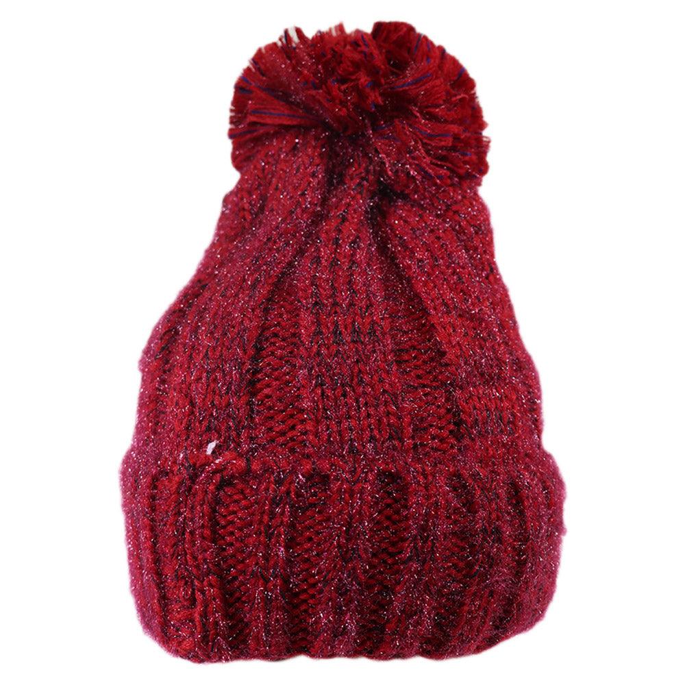 Women Winter Wool Hat / N-490 - Karout Online -Karout Online Shopping In lebanon - Karout Express Delivery 