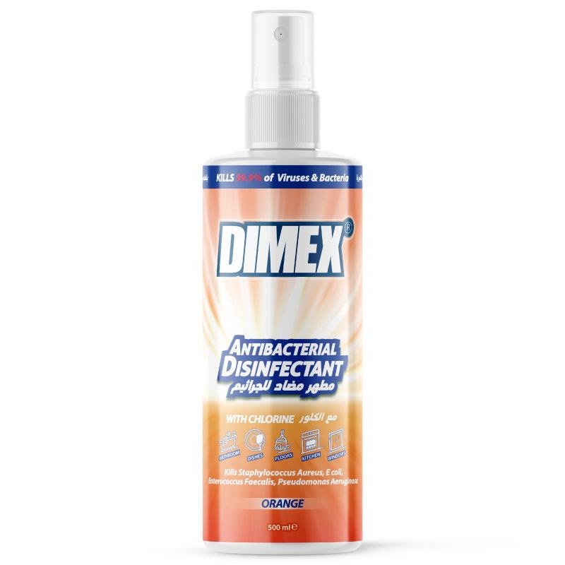 Elsada Dimex Antibacterial Disinfectant With Chlorine Orange 500ml - Karout Online -Karout Online Shopping In lebanon - Karout Express Delivery 