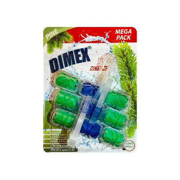 Elsada Dimex Bowl Cleaning Blocks - Mega Pack - Pine 3 Pcs - Karout Online -Karout Online Shopping In lebanon - Karout Express Delivery 