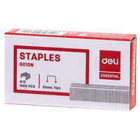 Deli Staples Number 10 - 1000 pcs / 0010N - Karout Online -Karout Online Shopping In lebanon - Karout Express Delivery 