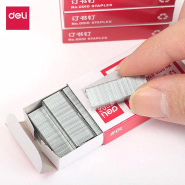 Deli Staples Number 10 - 1000 pcs / 0010N - Karout Online -Karout Online Shopping In lebanon - Karout Express Delivery 