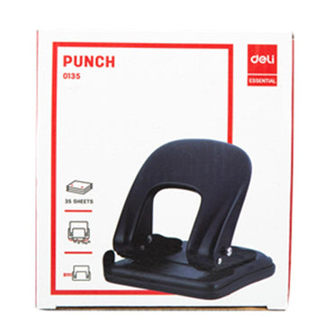 Deli 2 Hole Punch 35 Sheets E0135 - Karout Online -Karout Online Shopping In lebanon - Karout Express Delivery 