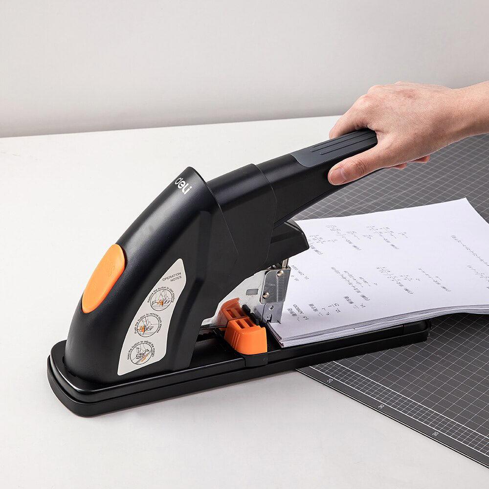 Deli E0386 Effortless Heavy-duty Stapler 120 sheets - Karout Online -Karout Online Shopping In lebanon - Karout Express Delivery 