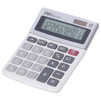 Deli E1217 Calculator Plastic-12 digits - Karout Online -Karout Online Shopping In lebanon - Karout Express Delivery 