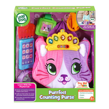 LEAPFROG  PURRFECT COUNTING HANDBAG
