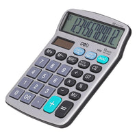 DELI EM19810 CALCULATOR 12-DIGIT METAL - Karout Online -Karout Online Shopping In lebanon - Karout Express Delivery 