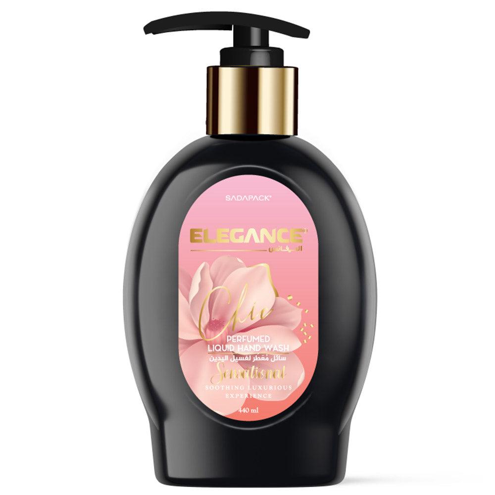 Elegance Chic Perfumed Liquid Hand Wash - Sensational 440ml - Karout Online -Karout Online Shopping In lebanon - Karout Express Delivery 