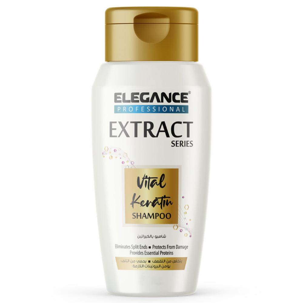 Elegance Extract Series Shampoo - Keratin 750ml - Karout Online -Karout Online Shopping In lebanon - Karout Express Delivery 
