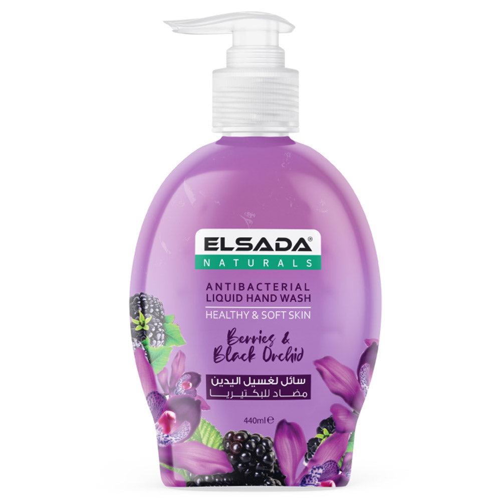 Elsada Liquid Hand Wash - Berries & Black Orchid 440ml / 953448 - Karout Online -Karout Online Shopping In lebanon - Karout Express Delivery 