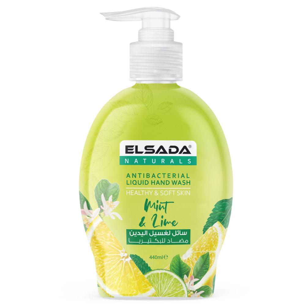 Elsada Liquid Hand Wash - Mint & Lime 440ml / 234740 - Karout Online -Karout Online Shopping In lebanon - Karout Express Delivery 