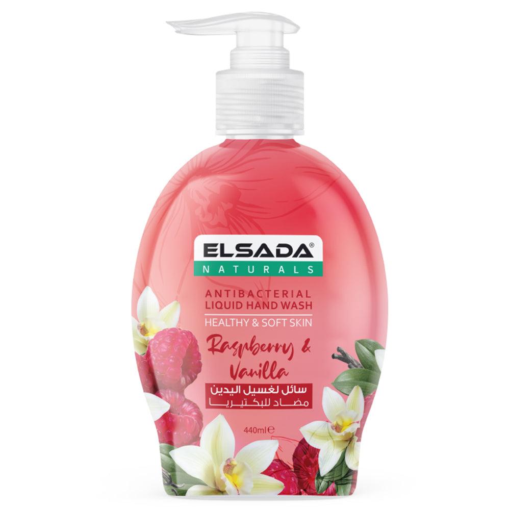 Elsada Liquid Hand Wash - Raspberry & Vanilla 440ml / 234719 - Karout Online -Karout Online Shopping In lebanon - Karout Express Delivery 