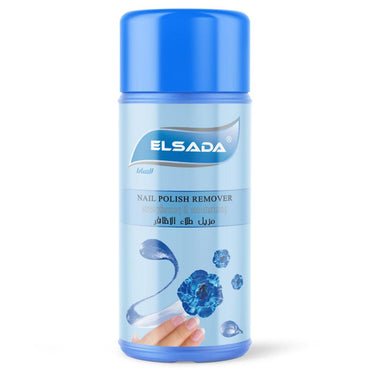 Elsada Nail Polish Remover - Blue 200ml - Karout Online -Karout Online Shopping In lebanon - Karout Express Delivery 
