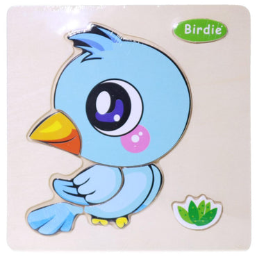 Wood Puzzle Birdie Toys & Baby