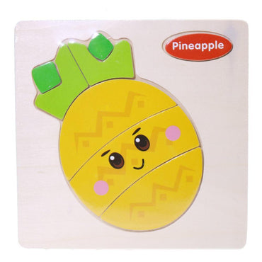 Wood Puzzle Pineapple Toys & Baby