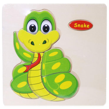 Wood Puzzle Snake Toys & Baby
