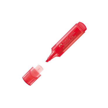 Faber Castell Highlighter Textliner Superfluorescent Red - Karout Online -Karout Online Shopping In lebanon - Karout Express Delivery 