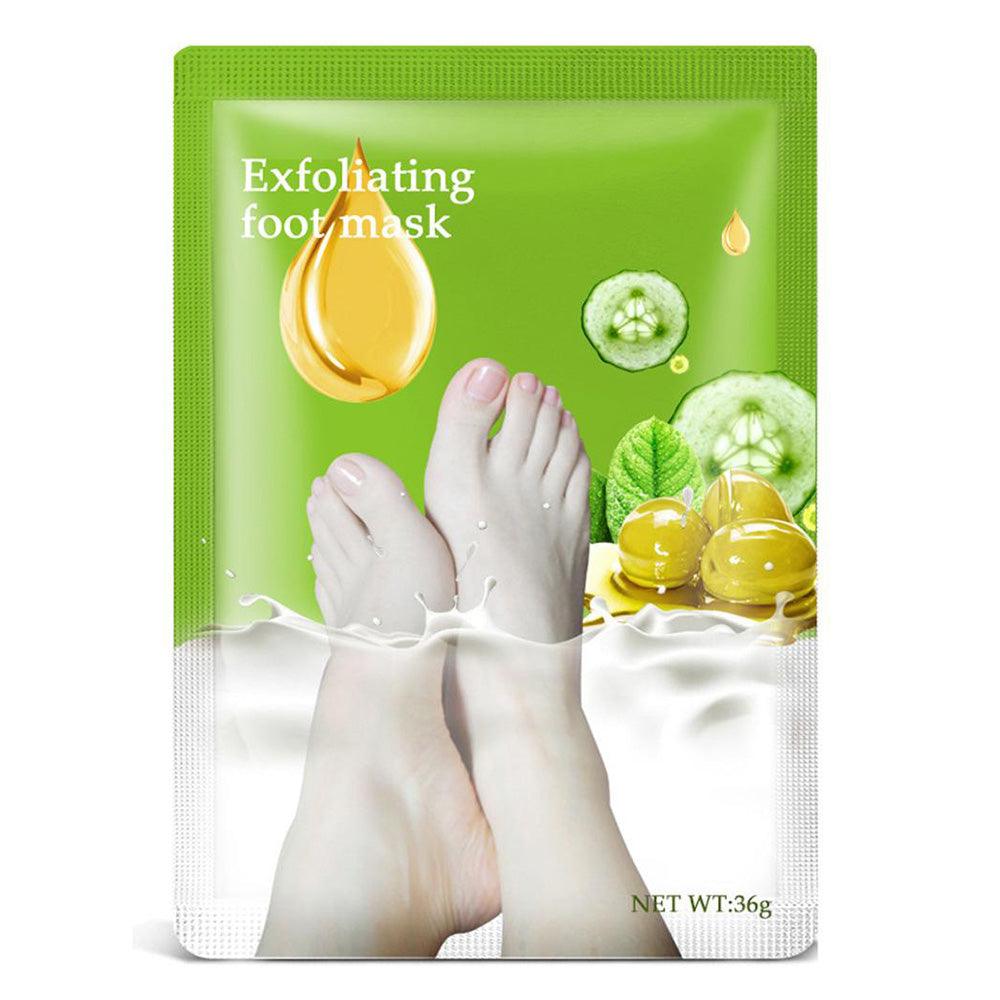 Efero Olive Exfoliating Foot Mask Peel Socks 36g - Karout Online -Karout Online Shopping In lebanon - Karout Express Delivery 