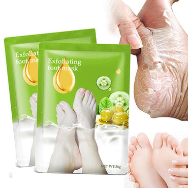 Efero Olive Exfoliating Foot Mask Peel Socks 36g - Karout Online -Karout Online Shopping In lebanon - Karout Express Delivery 