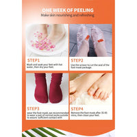 Putimi Cantaloupe Foot Mask-exfoliating Dead Skin 1 pair/ 38g - Karout Online -Karout Online Shopping In lebanon - Karout Express Delivery 