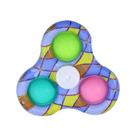 Colored Spinner Fidget Toy Pop It - Karout Online -Karout Online Shopping In lebanon - Karout Express Delivery 