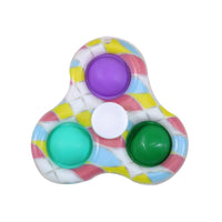 Colored Spinner Fidget Toy Pop It - Karout Online -Karout Online Shopping In lebanon - Karout Express Delivery 