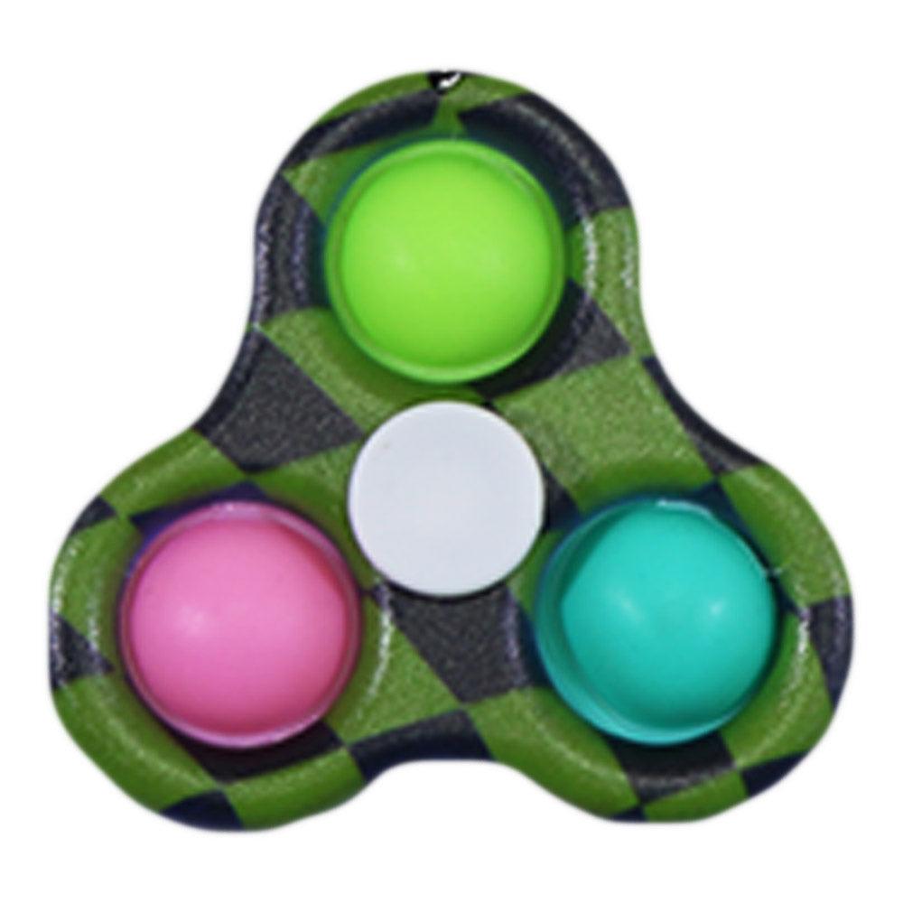 Colored Spinner Fidget Toy Pop It - Karout Online -Karout Online Shopping In lebanon - Karout Express Delivery 