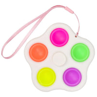 Push Pop Bubble Pop It Simple Dimple Spinner Flower - Karout Online -Karout Online Shopping In lebanon - Karout Express Delivery 