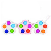 Push Pop Bubble Pop It Simple Dimple Spinner Flower - Karout Online -Karout Online Shopping In lebanon - Karout Express Delivery 
