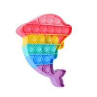 Dolphin Pop It Fidget Toy - Karout Online -Karout Online Shopping In lebanon - Karout Express Delivery 
