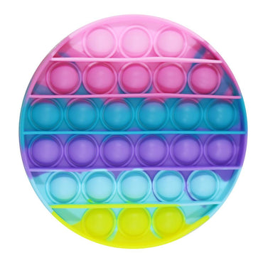 Colored Round Pop it Fidget Toy - Karout Online -Karout Online Shopping In lebanon - Karout Express Delivery 