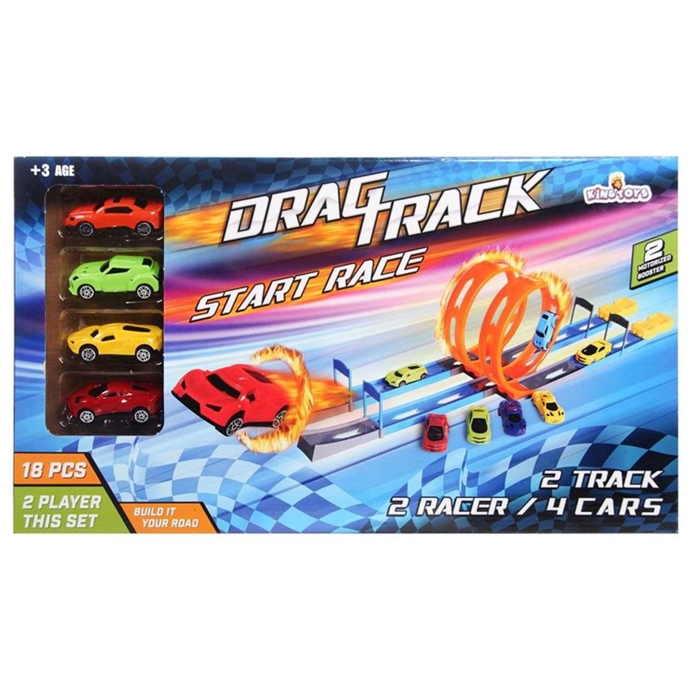 King Toys Drag Track Race - Karout Online -Karout Online Shopping In lebanon - Karout Express Delivery 