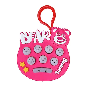 Jogger Game Machine Keychain Creative Cartoon Kawaii Schoolbag Keychain Cute Anti-Stress Toys Accessories / 3580 / KN-357 / 3578