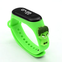 **NET** Kids Electronic LED Watch Bracelet Cartoon Children Plastic Waterproof Watch KC22-259 / KC22-260