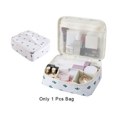 Travel Cosmetic Storage Bag Women's Toiletry Wash Pouch Makeup Case Organizer