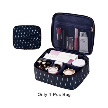 Travel Cosmetic Storage Bag Women's Toiletry Wash Pouch Makeup Case Organizer