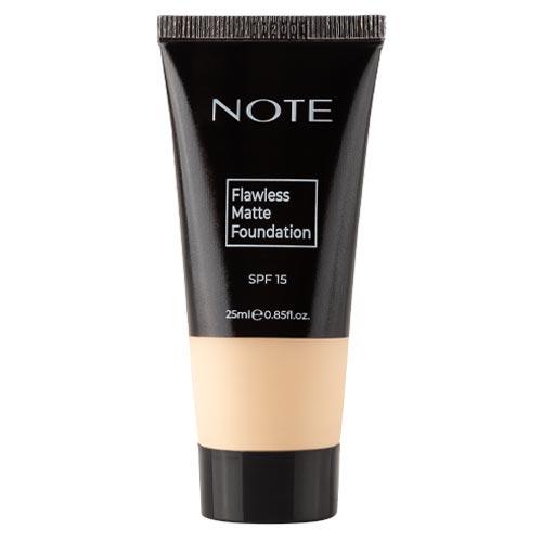 Note Flawless Matte Foundation 01 BEIGE - Karout Online -Karout Online Shopping In lebanon - Karout Express Delivery 