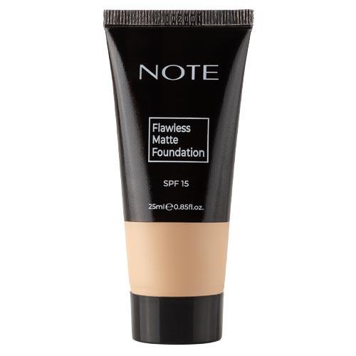 Note Flawless Matte Foundation 06 SUNNY - Karout Online -Karout Online Shopping In lebanon - Karout Express Delivery 