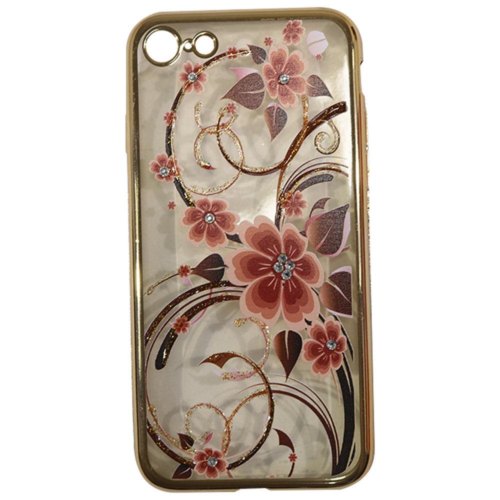 Phone Cover For Iphone 7 (Flowers) / KCC-24A - Karout Online -Karout Online Shopping In lebanon - Karout Express Delivery 