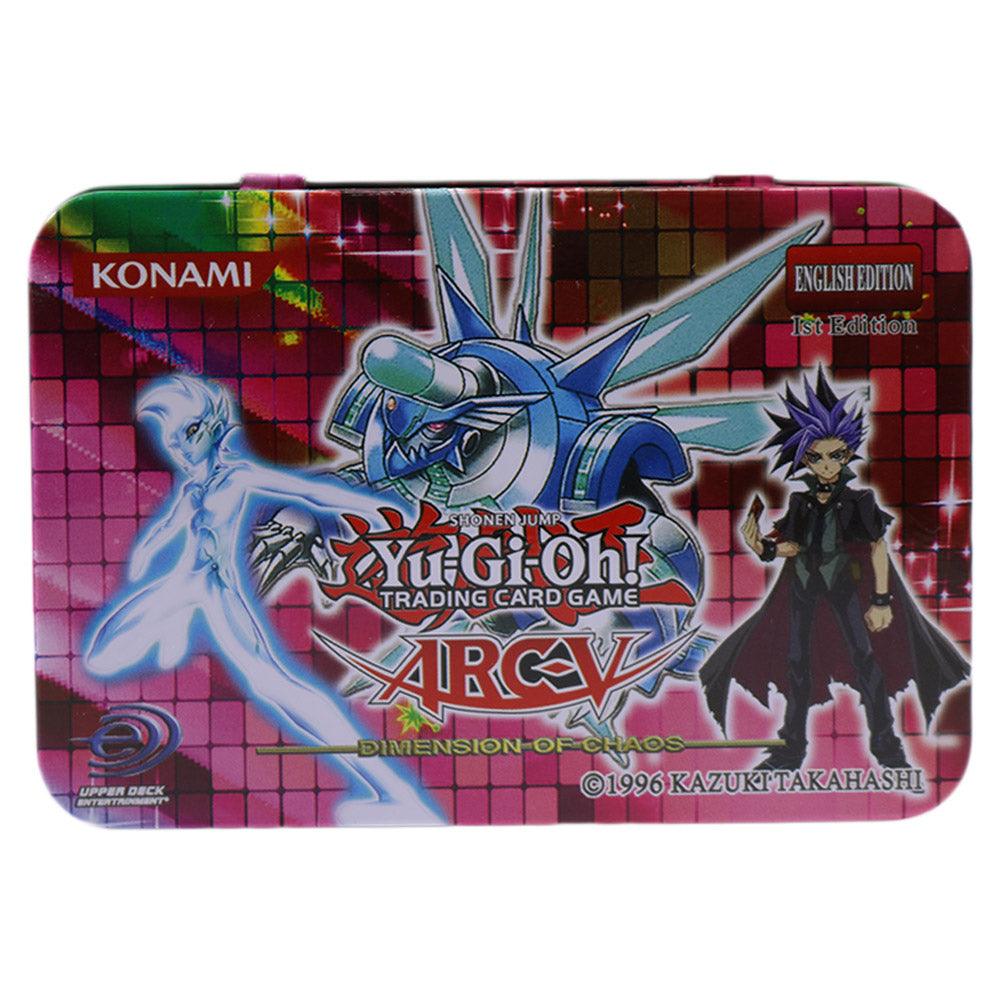 upper deck entertainment yugioh Yugioh Metal Box Trading Card Yu Gi Oh Game Paper Card ( 42 cards) /43
