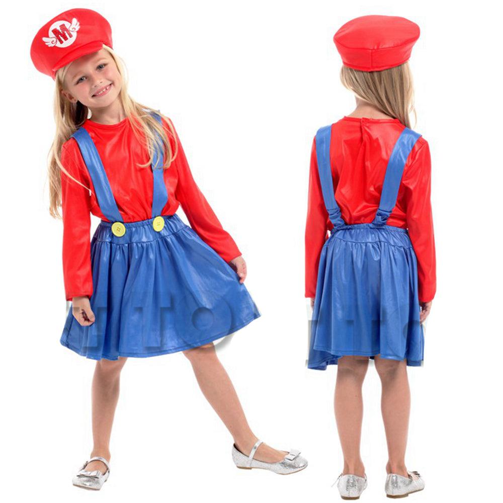 Plumber Girl Red Costume - Karout Online -Karout Online Shopping In lebanon - Karout Express Delivery 