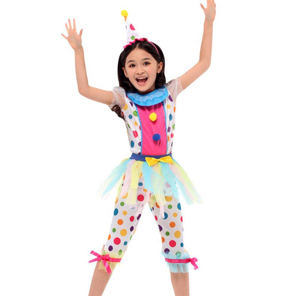 Clown Girl Costume - Karout Online -Karout Online Shopping In lebanon - Karout Express Delivery 